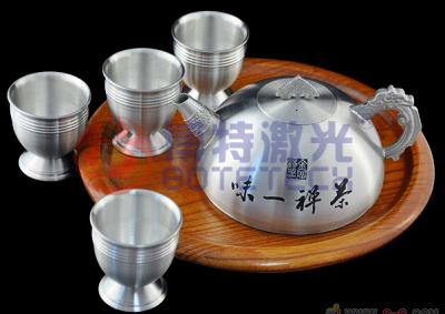 茶具激光打標(biāo)機在茶具處理工藝環(huán)節(jié)中的作用