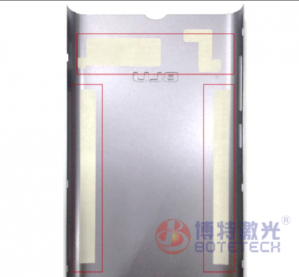 激光鐳雕之手機中板魚鱗紋狀導電位工藝
