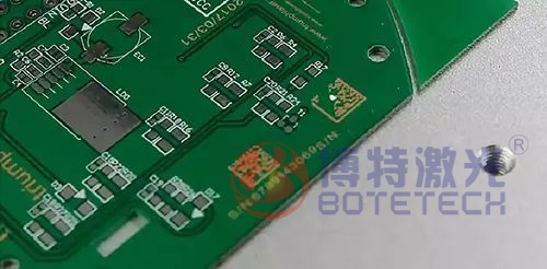 PCB芯片可用紫外激光打標機鐳雕